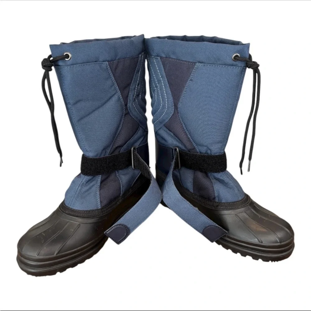 Herman Survivors Blue & Black Insulated Women’s Winter Boots Size 6
